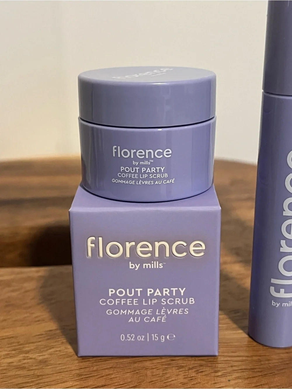 Florence by Mills Built to Lash Black Mascara & Pout Party Coffee Lip Scrub